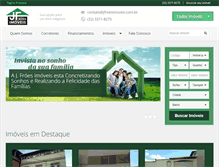 Tablet Screenshot of jfroesimoveis.com.br